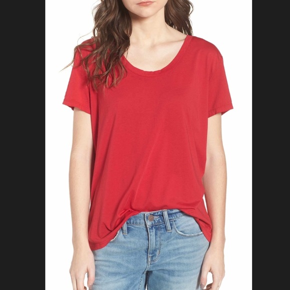 Treasure & Bond | Soft Red Tee - Picture 4 of 4